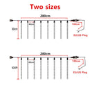 LED Meteor Shower Rain Lights Waterproof Falling Raindrop Fairy String Light for Christmas Holiday Party Patio Decor 30CM