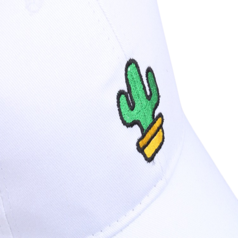 Cactus Embroidery Baseball Cap Fashion Couple Hat Summer Breathable Sports Caps Outdoor Dad Hats Sun Hat Gorra Beisbol