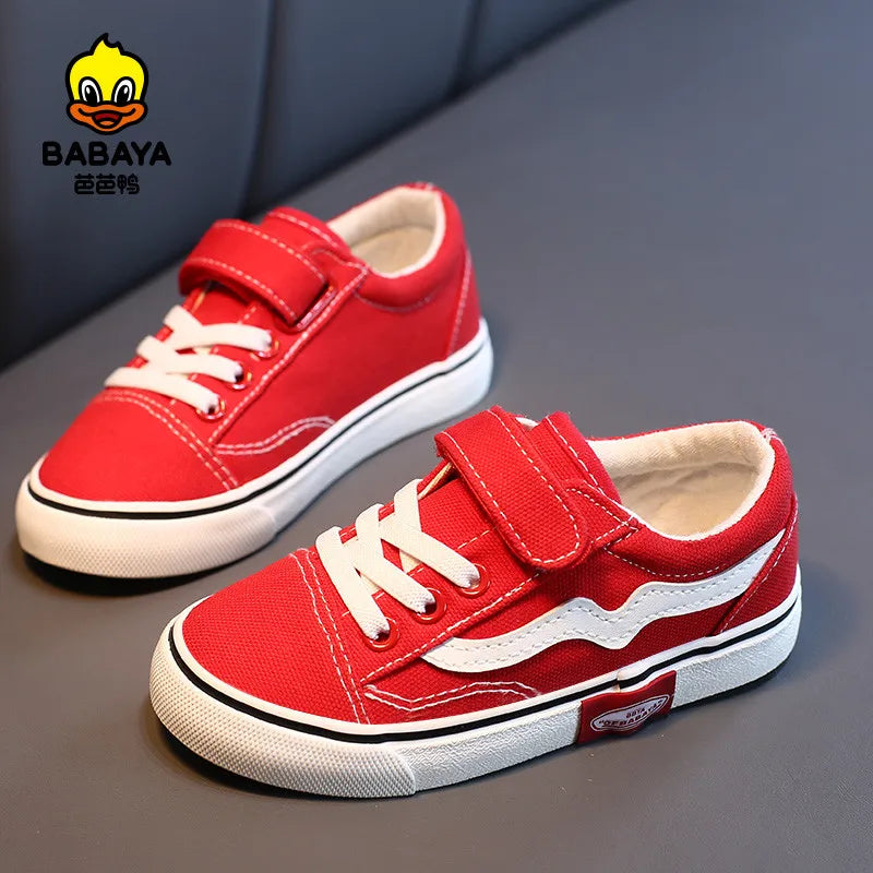 Childrens canvas shoes discount