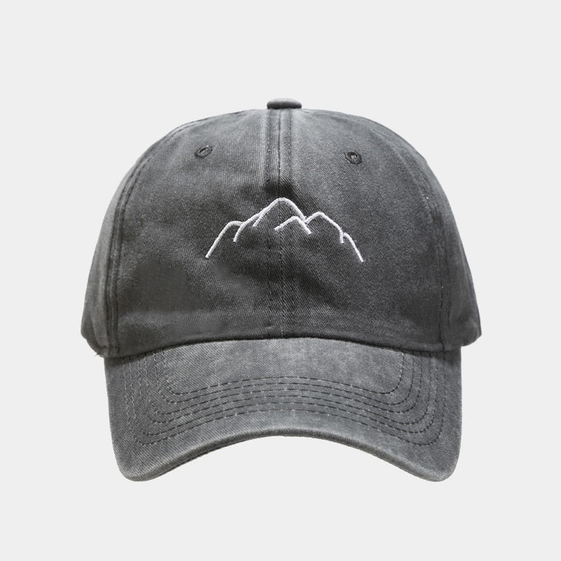 New Mountain Range Embroidery Mens Womens Baseball Caps Adjustable Snapback Hip Hop Caps Fashion Dad Hats Bone Garros