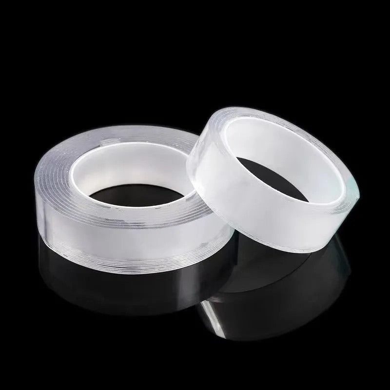 2/3/5CM Nano Transparent Double-sided Tape Strong Adhesive Wall Mount Sticky For Kitchen Bathroom Office Room Car Accessories