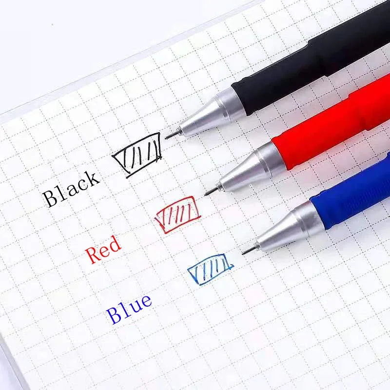 Gel pens Set Black Blue Red Refill Gel Pen Bullet Tip 0.5mm School & office Supplies Stationery kawaii accessories stationery
