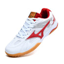 New Table Tennis Shoes Men Mesh Breathable Volleyball Shoes Non-slip Tennis Shoes Lightweight Badminton Shoes