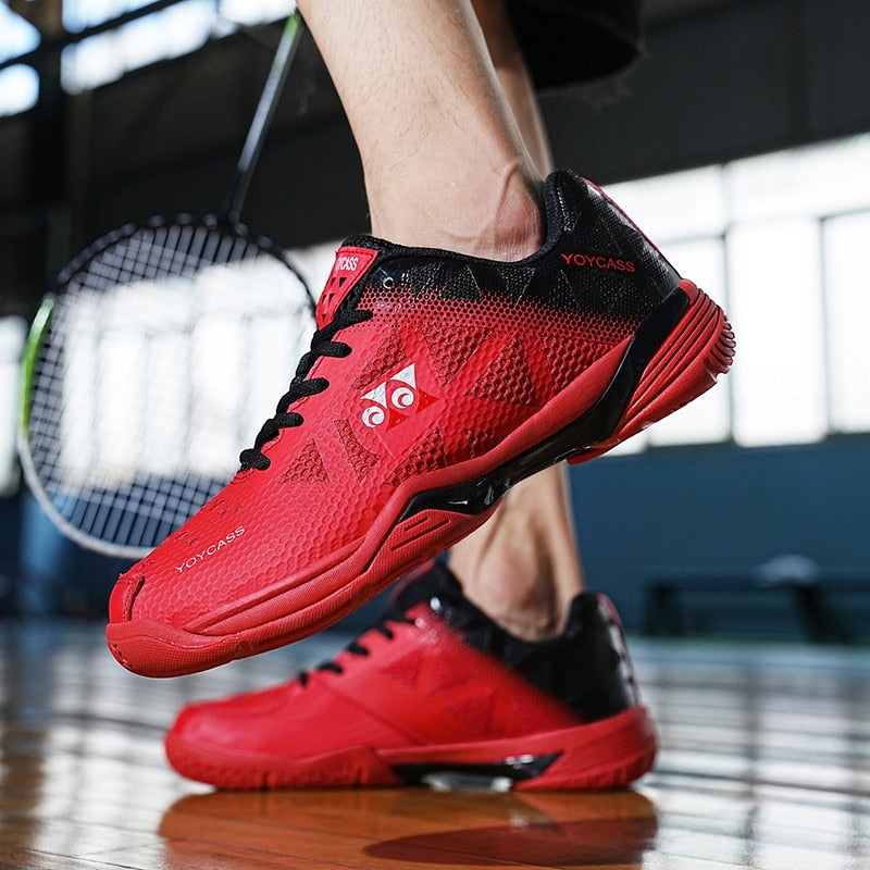 Professional Badminton Shoes Men's and Women's Comfortable Sports Shoes Volleyball Tennis Shoes Breathable Badminton Shoes