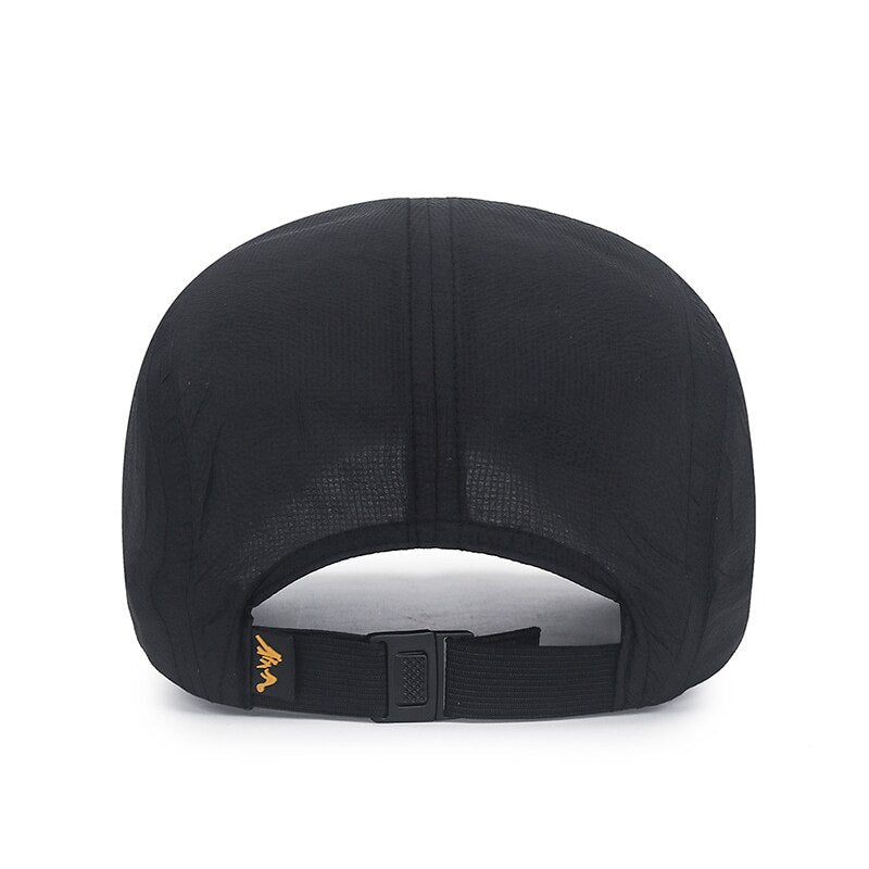 Fashion Folding Hat Quick Drying Ultra-Thin Breathable Baseball Cap For Men Snapback Folding Sport Outdoor Cycling Running Hats