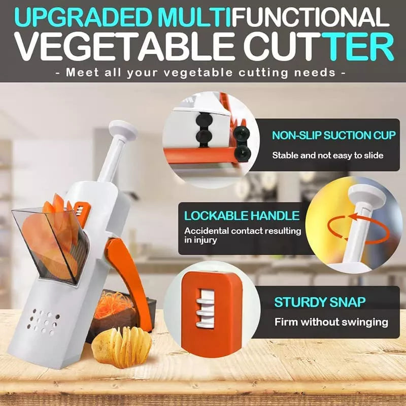 Multifunctional Vegetable Cutter Adjustable Grater Shredding Artifact Kitchen Slicing Artifact Manual Grater Kitchen Tool