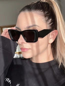 New Trend Sunglasses Women Luxury Brand Vintage Square Sun Glasses Fashion Retro Ladies Cat Eye Eyewear Eyeglasses oculos de sol