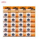 3V 125mAh CR1632 Coin Cells Batteries CR 1632 DL1632 BR1632 LM1632 ECR1632 Lithium Button Battery For Watch Remote Key