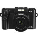 4K HD Digital Photo Camera For Photography Camera 56 MP Camcorder 3" Screen Youtube Webcast With Wifi For Professio Video Camera