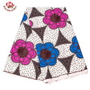 BintaRealWax African Wax Prints Fabric Polyester Ankara Bazin High Quality 6 Yards 3 Yards African Fabric for Party Dress FP6079