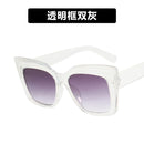 Oversized Cat Eye Sunglasses Fashion Women Shades Trending Men Gradient Sun Glasses Shades UV400 Glasses Goggles