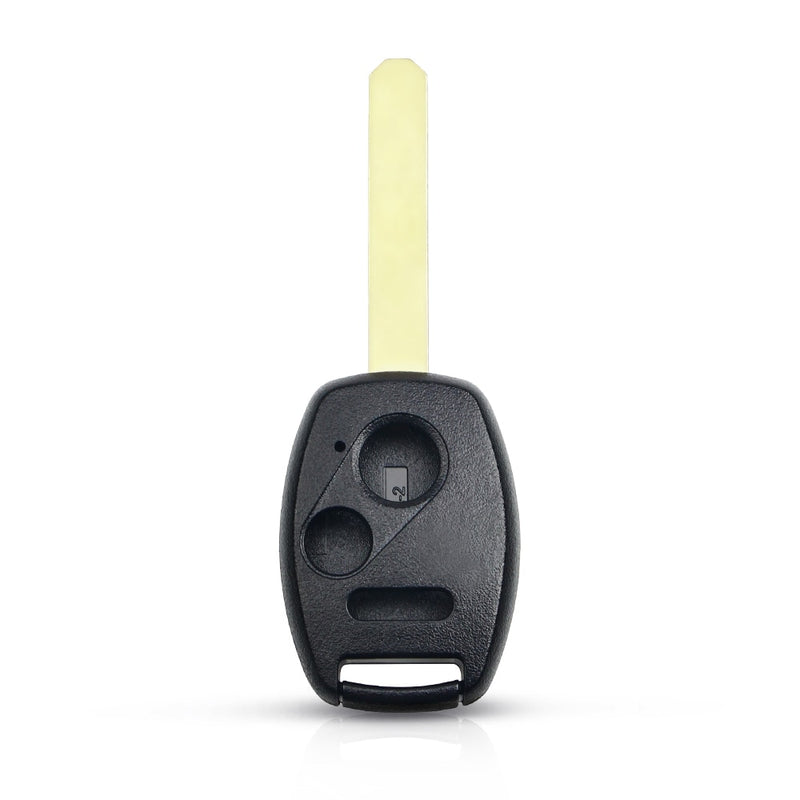 2 Button Remote Flip Key Shell Uncut Blade Car Key Case Fob for
