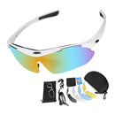 Cycling Glasses 5 Lens Mens Womens Sports Sunglasses Cycling Goggles MTB Road Anti-glare Riding Bicycle Bike Eyewear Protection