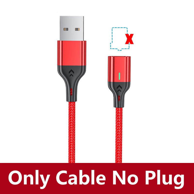 AUFU Magnetic Charge Cable Fast Charging USB Type C Cable for Samsung Xiaomi iPhone Magnet Micro USB Data Quick Charging Wire