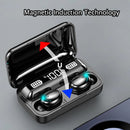 TWS Bluetooth Earphones Wireless Headphones With Mic Earbuds HiFi Stereo Sports Waterproof Headsets For Smart phone