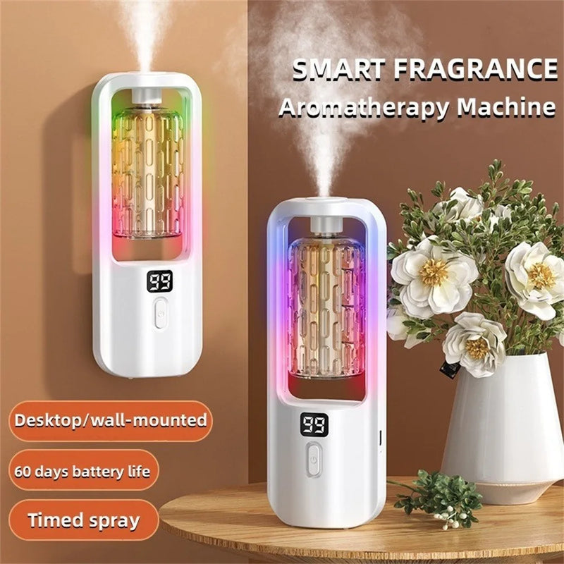 Automatic Aroma Diffuser Essential Oil Rechargeable Air Humidifier with Essential Oil