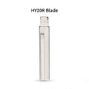 KEYYOU 4 Buttons Folding Car Key Case Shell Fob For HYUNDAI Mistra Santa Fe Sonata Tucson Accent I30 I40 I45 New Replacement