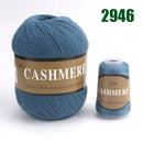 Best Quality 100% Mongolian Cashmere Hand-knitted Cashmere Yarn  Wool Cashmere Knitting Yarn Ball Scarf Wool Yarny Baby 50 grams