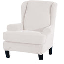 Arm Back Chair Cover Elastic Armchair Wing Chair Cover Stretch Protector Slipcover for Home Furniture Living Room 2 Piece/set