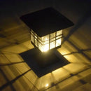 Waterproof Landscape Garden Solar Night Light LED Outdoor Post Deck Cap Column Fence Landscape Lamp Night Security Home Decor