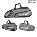 1Pc Large Capacity Badminton Bag Outdoor Sport Training Fitness Racket Bag Men Women Nylon Waterproof Badminton Racquet Backpack