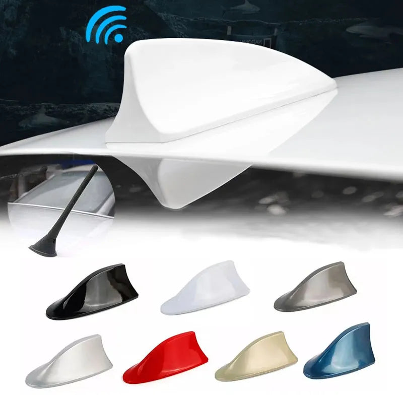 Universal Car Shark Fin Antenna Auto Radio Signal Aerials Roof Antennas for BMW/Toyota/Hyundai/VW/Kia/Nissan Car Styling