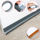 Windproof Seal Strip Draught Excluder Stopper Door Bottom Guard Double Protector Doorstop Dust-proof Blocker Sealer Soundproof