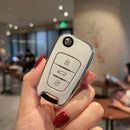 TPU Car Key Case Cover Fob For Hyundai Tucson Sonata Fe Creta ix25 ix35 ix45 i10 i20 i30 i40 Verna Solaris Mistra Elantra Accent