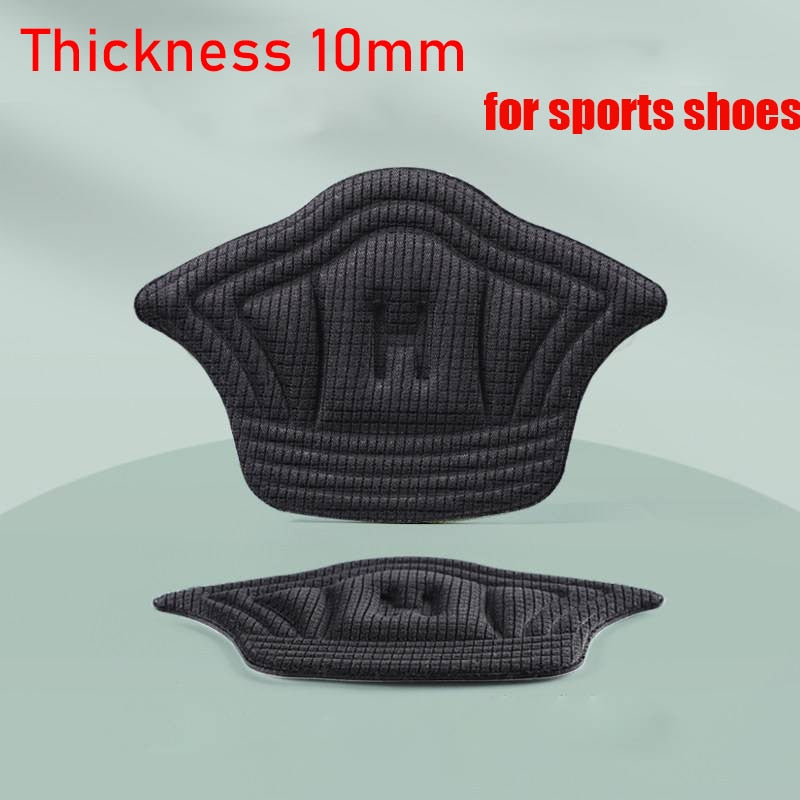 2pcs Shoe Heel Insoles Foot Heel Pad Sports Shoes Adjustable Antiwear Feet Inserts Insoles Heel Protector Sticker Insole Brioche