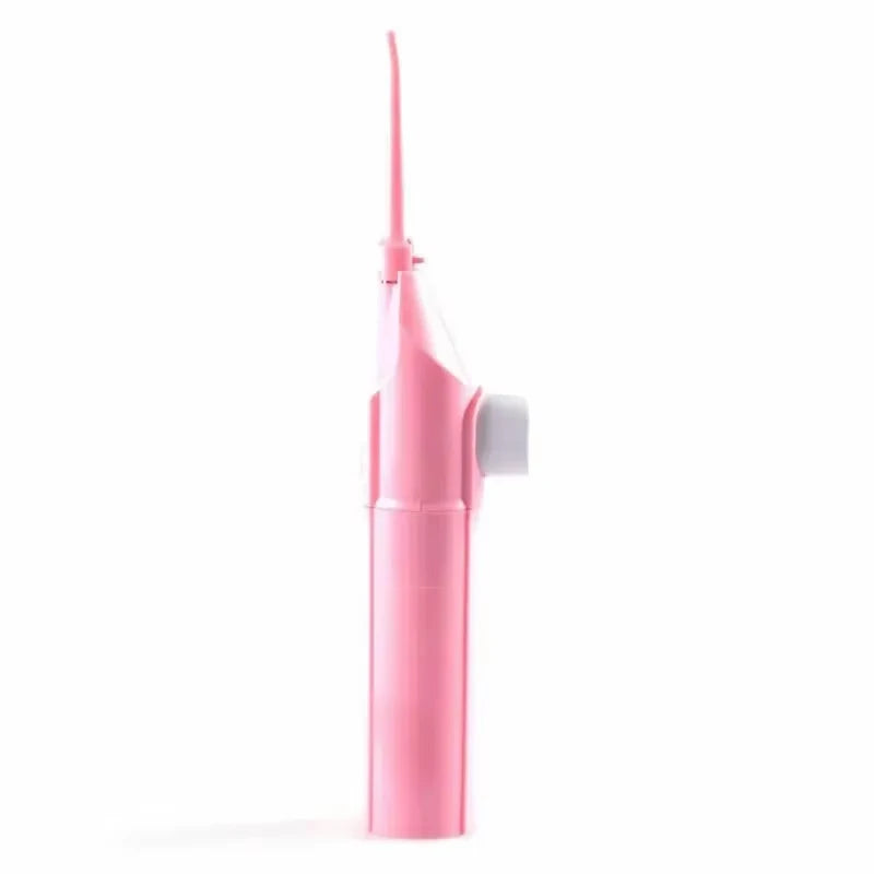 High Pressure Oral Irrigator Portable Teeth Clean Water Dental Floss Manual High Pressure Water Toothpick