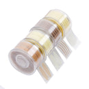 600pcs Invisible Eyelid Sticker Clear Beige Double Eyelid Tape Stripe Thin Wide Fold Self Adhesive Eyes Stickers Makeup Tools