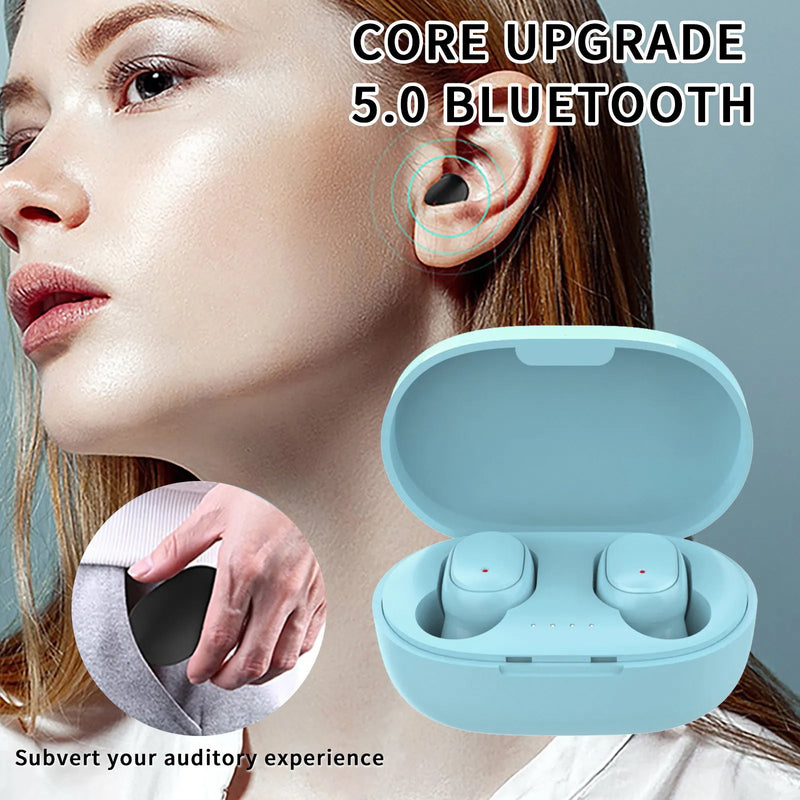 Kids Soundproof Headphones Portable wireless headset Macaron color matching earbud headset Bluetooth 5.0High Air Pod Pro Ear Bud