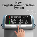 ALL-IN-ONE Arm Blood Pressure Monitor Rechargeable LI-ION Battery Digitization Tricolor LCD Large Screen Sphygmomanometer