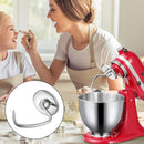 Dough Hook Replacement Wear Resistant 304 Stainless Steel No Coating Replacement Dough Gadgets Sturdy Kitchen Accessories Non