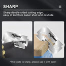 Double Edge Razor Blades Men'S Razor Blades Shaving Stainless Steel Double Razor Shaving Blades For Smooth Precise Clean