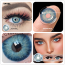 AMARA 1Pair Color Contact Lenses for Eyes OMG Series Soft Contact Lens Beauty Contact Lenses Eye Cosmetic Color Lens Eyes