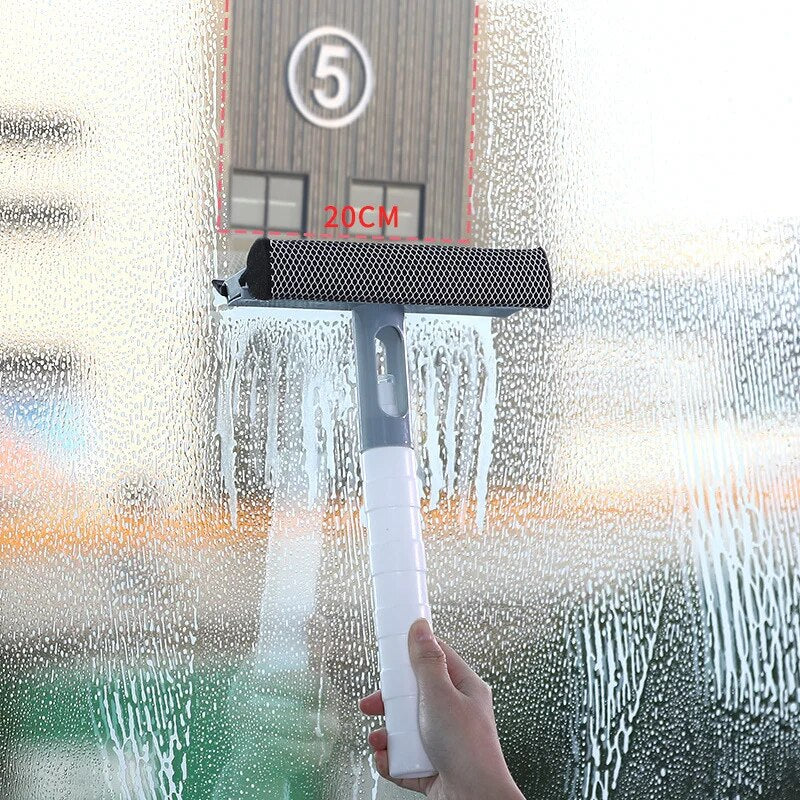 Glass Squeegee Double Sided Convenient Premium Window Wiper Pp
