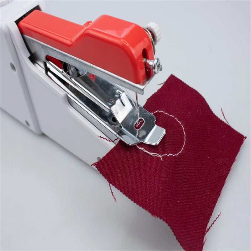 Handheld Mini Simple Portable Electric Sewing Machine Home Pocket Electric Micro Sewing Machine Fully automatic  thick Stitch