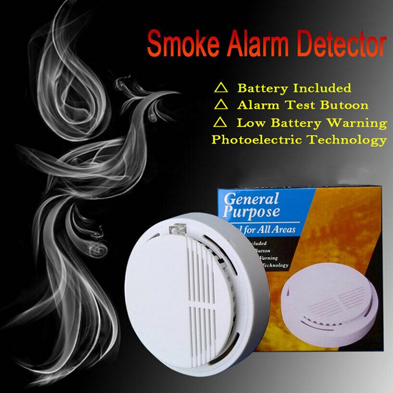 C5 Smoke Detector Fire Sentry Alarm Home Fire Safety Battery Operated Fire Alarm Life Safety Early Warning accessories appliance