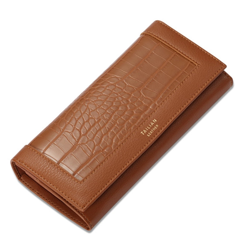 Long Wallet Designer Leather Wallet Womens Multifunction Luxury