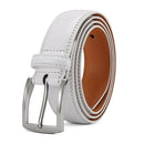 Men's PU Leather Belt Fashion Automatic Buckle Belt for Popular Business High Quality Male Belt Multi Color 105 115 125 135cm