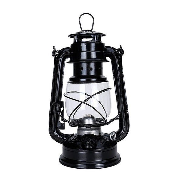 Cikonielf Lampe à kérosène Rétro kérosène lampe grange lanterne Bronze