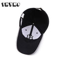 Men's Outdoor Baseball Cap LA Letter Embroidered Hip Hop Hat Adjustable Back Buckle Fishing Sun Hat Unisex Dad Hat