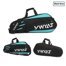 1Pc Large Capacity Badminton Bag Outdoor Sport Training Fitness Racket Bag Men Women Nylon Waterproof Badminton Racquet Backpack
