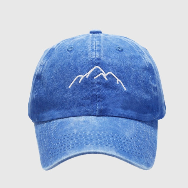 New Mountain Range Embroidery Mens Womens Baseball Caps Adjustable Snapback Hip Hop Caps Fashion Dad Hats Bone Garros