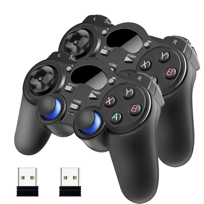 Wireless Gamepad PC For PS3 Android Phone TV Box 2.4G Wireless Joystick Joypad USB PC Game Controller For Xiaomi OTG Smart Phone