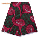 Ankara African Prints Batik Pagne Real Wax Fabric Africa Sewing Wedding Dress Crafts Material 100% Polyester Tissu A-25