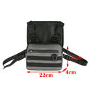 Functional Tactical Chest Bag For Men Fashion Bullet Hip Hop Vest Streetwear Bag Waist Pack Unisex Black Chest Rig Bag 899