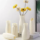 Nordic Plastic Vase Simple Small Fresh Flower Pot Storage Bottle for Flowers Living Room Modern Home Decorations Ornaments
