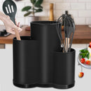 Knife Holder Multi-purpose Utensils Kitchen Cutlery Storage Cylinder Storage Box Storage Rack Shelf For Knives